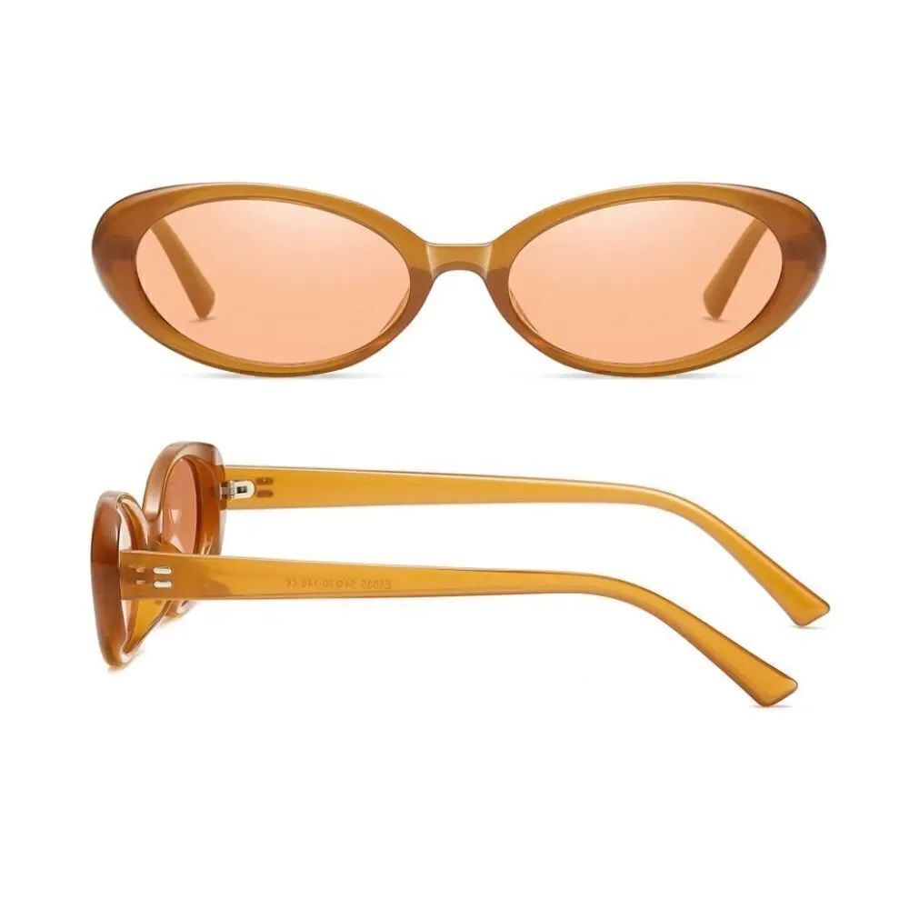 Retro Oval Sunglasses   - Picture 2 of 3